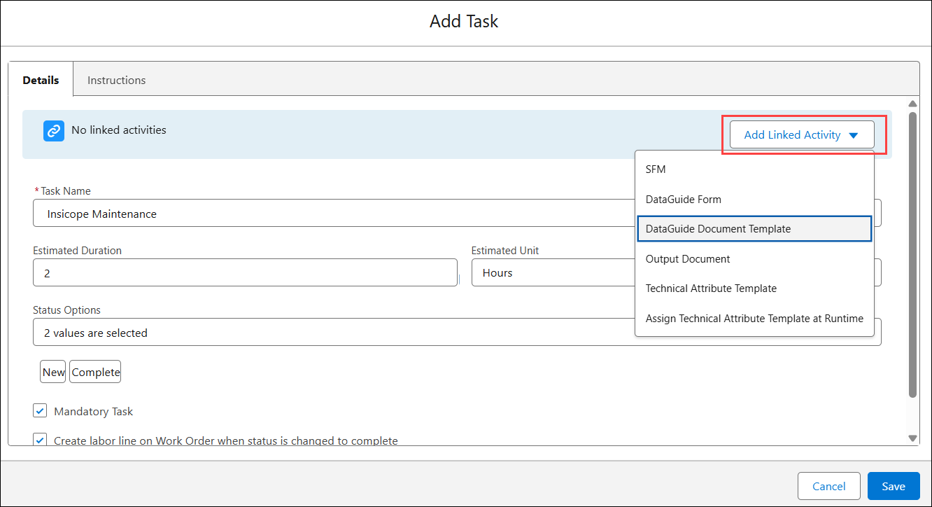 DataGuide Document Template
