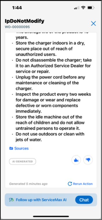 AI Action Response Go Sources