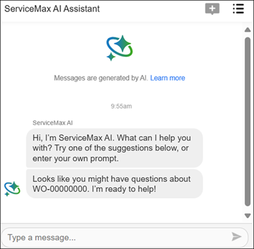 ServiceMax AI Assistant