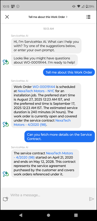 AI Assistant Responses