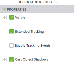 Cast object shadows property
